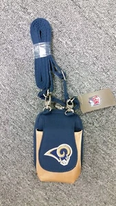 LA St. Louis Rams Purse Plus Touch Phone  ID Wallet Charm 14 Gift Bag Compact  - Picture 1 of 1