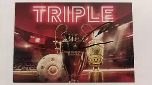 Manuel Neuer # signiert # Triple Postkarte Autogrammkarte Bayern AK MEGA RAR - Bild 1 von 2