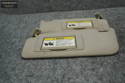 Front Left Right Sun Visor Sunvisor Set Mercedes W209 Clk550 2003-2009 oem - Image 1 of 4