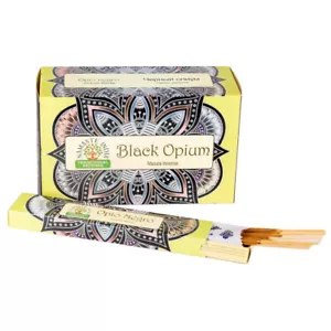 Bastoncini di Incenso Oppio Nero Orkay Agarbatti Confezione da 12X15g Ciascuno 180 Bastoncini di Incenso - Foto 1 di 3