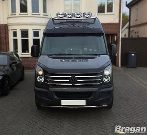 Spoiler Bar To Fit Volkswagen Crafter 2014-2017 Stainless Steel Van Accessories - Picture 1 of 5
