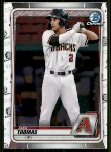 BOWMAN DRAFT BASE CROMATA 2020 #BD-195 ALEK THOMAS DIAMONDBACKS - Foto 1 di 2