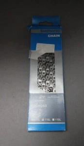 Cadena Shimano Ultegra CN HG93 NUEVO DE STOCK / 116 L / 9 Sp / Deore XT Saint estrecha - Imagen 1 de 6