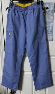 WonderWink Womens Medical Scrub Pants POLY Ceil Blue Medium 28" - Picture 1 of 7