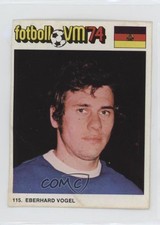 1974 Williams Forlags VM 74 Fotboll (Sweden) Eberhard Vogel #115
