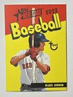 2022 Blaze Jordan Topps Heritage Pack Cover Card Red Sox Rc 73Pc 7