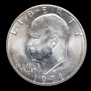 EEUU, 1 dolar Eisenhower 1971 (Con Medalla) - 38 mm / 26,9 gr - Picture 1 of 5