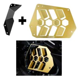 Aluminum Alloy Radiator Guard for Yamaha Zuma 125 2022-2025 (Choose Color) - Picture 1 of 13