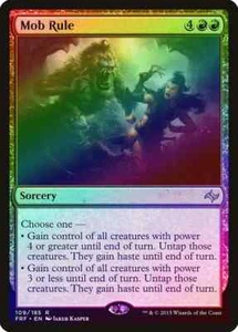 MTG Mob Rule FOIL Fate Reforged NM - Picture 1 of 1