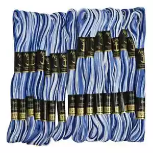 Anchor Cotton Embroidery Stranded Threads Hand Craft Sewing Floss, 25 Skeins - Picture 1 of 5