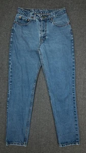 Jordache Jeans Womens Size 4/6 28" Waist Mid Rise Tapered Leg 90s Relaxed Fit - Picture 1 of 9