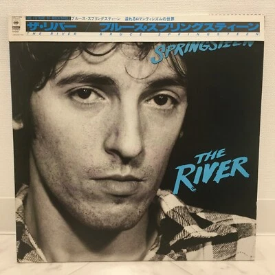 BRUCE SPRINGSTEEN / THE RIVER JAPAN ISSUE LP W/OBI, INSERT, INNER - Image 1 of 4