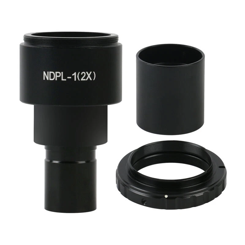 2X DSLR/SLR Camera Lens ADAPTER C-Mount Nikon/Canon EOS for Microscope - Image 1 of 4