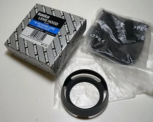 Konica M-Hexanon 35 mm f/2 35/2 belüftet Metall Objektivhaube Schirm in Box - Bild 1 von 2