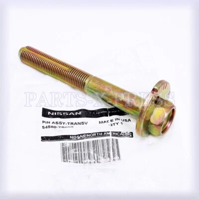 OEM GENUINE NISSAN INFINITI LOWER CONTROL ARM ADJUST BOLT FRONT SHAFT 545807S000 - Image 1 of 4