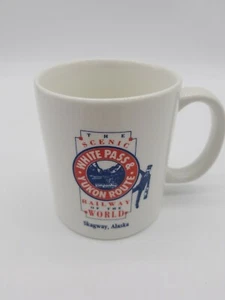 Taza de café The Scenic Railway Of The World Skagway Alaska - Imagen 1 de 6