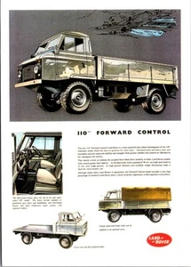 LAND ROVER 110 Forward Control automobile advertisement 4x6 Postcard - Picture 1 of 2