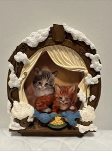 The Bradford Exchange Jiffy And Joy A Purfect View Collectors Plate - Picture 1 of 3