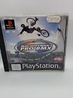 PS1 Mat Hoffman's Pro BMX (Sony PlayStation, 2001) game disc and manual