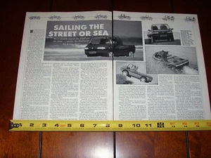 HOBBYCAR AMPHIBIENAUTOBOOT - ORIGINALARTIKEL 1993 - Bild 1 von 2
