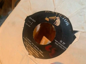 Elvis Presley Trouble/Crawfrish 7" 45 RPM RCA VICTOR EPA-4321 EP King Creole - Picture 1 of 2