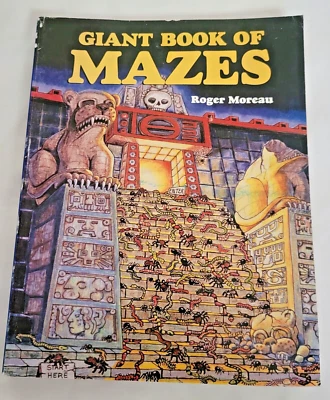 Giant Book of Mazes Roger Moreau - Image 1 of 4