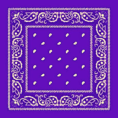 LOT OF 6 / Bandanas Head Wraps Scarves Head Face Mask Wrap Scarf, 100% Cotton - Image 1 of 4