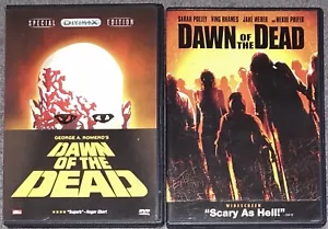 George A. Romero: Dawn of the Dead 1978/2004 Remake DVD Double Feature - Picture 1 of 3