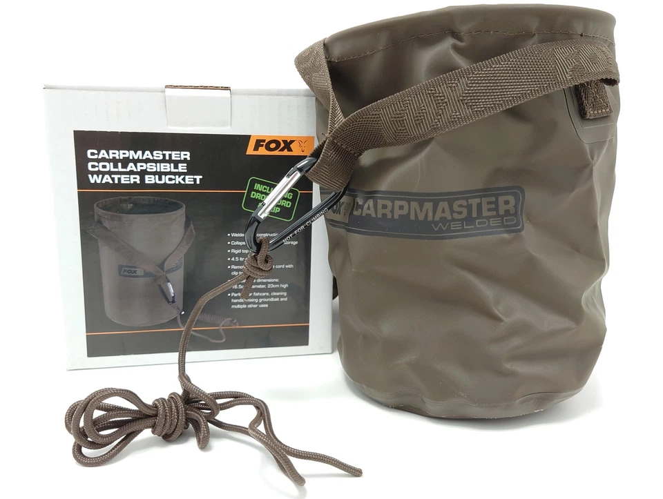 Fox Carpmaster Collapsible Water Bucket 4.5L Eimer Falteimer - Bild 1 von 2
