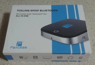Paxcess TOSLINK/SPDIF Bluetooth Receiver & Transmitter ALL IN ONE - Image 1 of 4