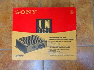 SONY XM-3025 AMPLIFIER - Picture 1 of 8