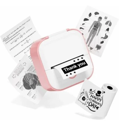 Thermal Printer - Photo Printer,Mini Portable Wireless Printer for IOS & Android - Image 1 of 4