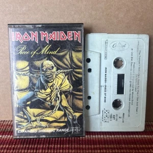 Iron Maiden Piece of Mind Cassette Tape Heavy Metal Rock 1983 XDR Rare - Picture 1 of 1