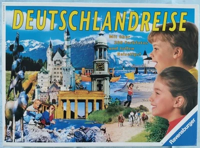 Deutschlandreise Ravensburger ab 8 Jahre 2-6 Spieler Gesellschaftsspiel - Bild 1 von 4