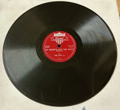 Five C's 54 DOOWOP 78 My Heart's Got The Blues  Goody Goody UNITED VG+++/M- HEAR - Image 1 of 2