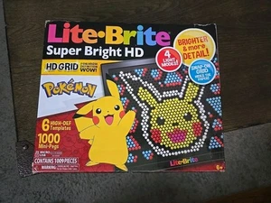 Lite Brite Pokémon Edition Super Bright HD - Light-Up Screen Pikachu New - Bild 1 von 1