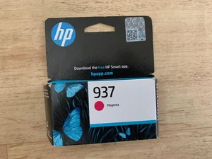 Genuine HP 937 Magenta Ink Cartridge- Exp 12/2025 - Afbeelding 1 van 1
