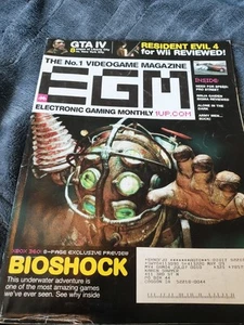 Electronic Gaming Monthly EGM July 2007 Issue #217 (Bioshock Cover) - Picture 1 of 3