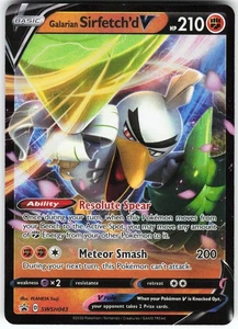 Galarian Sirfetch'd V - SWSH043 Pokemon Sword & Shield Promo Cards Holo Promo - Picture 1 of 2