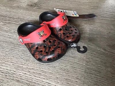 Limited Edition Disney Pirates of the Caribbean Size C6 C7 Crocs Toddler Baby - Image 1 of 4