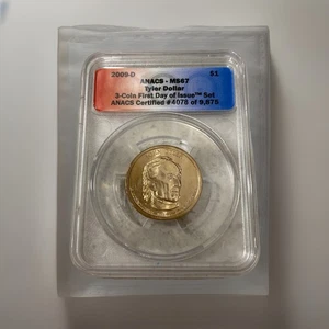 USA $1 Dollar~ Presidential One Dollar Coin ~ John Tyler~10th... - Picture 1 of 2