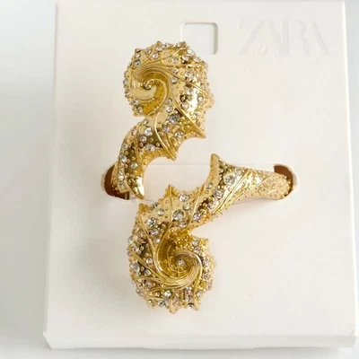 Новый Zara кристалл заявление браслет манжеты ретро женщин вечеринки отпуск ювелирных изделий подарок - Изображение 1 из 4