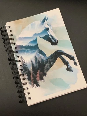 Handmade  Horse Decorated Notebook - Image 1 of 2