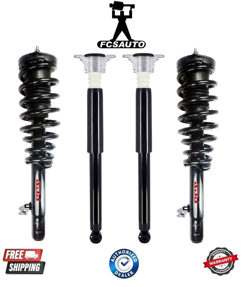 Complete FCS Front Coil Spring & Rear Shock Assembly fits 09-13 Mazda 6 - Image 1 of 1
