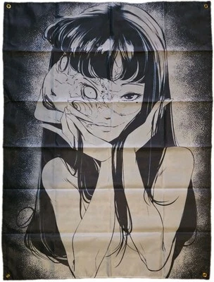 Tomie Kawakami Japanese horror 4x6ft Tapestry w Grommets  - Image 1 of 2