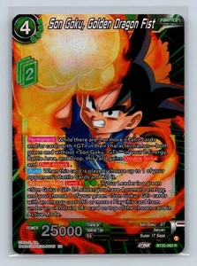 Son Goku, Golden Dragon Fist Rare Power Absorbed BT20-060 DBS - Picture 1 of 2
