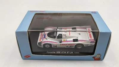  SPAY326 Modèle étincelle Porsche 956 24h Le Mans 1986 1/64 - Photo 1/2