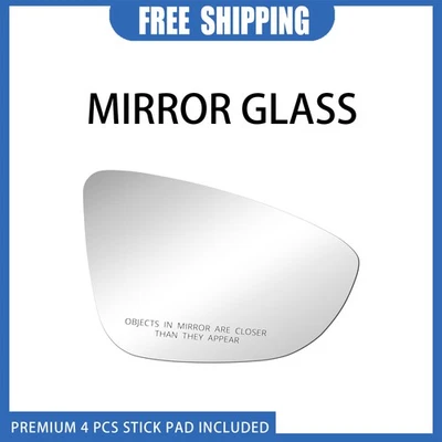 Mirror Glass Replace For 2012-20 VW Volkswagen Passat Right Side Adhesive Convex — 第 1/4 张图片