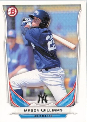 2014 Bowman Top Prospects #TP-64 Mason Williams New York Yankees - Image 1 of 2