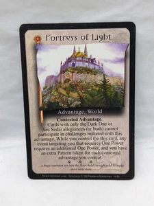 The Wheel Of Time 1st Edition Fortress Of Light Rare Card HP - Picture 1 of 11